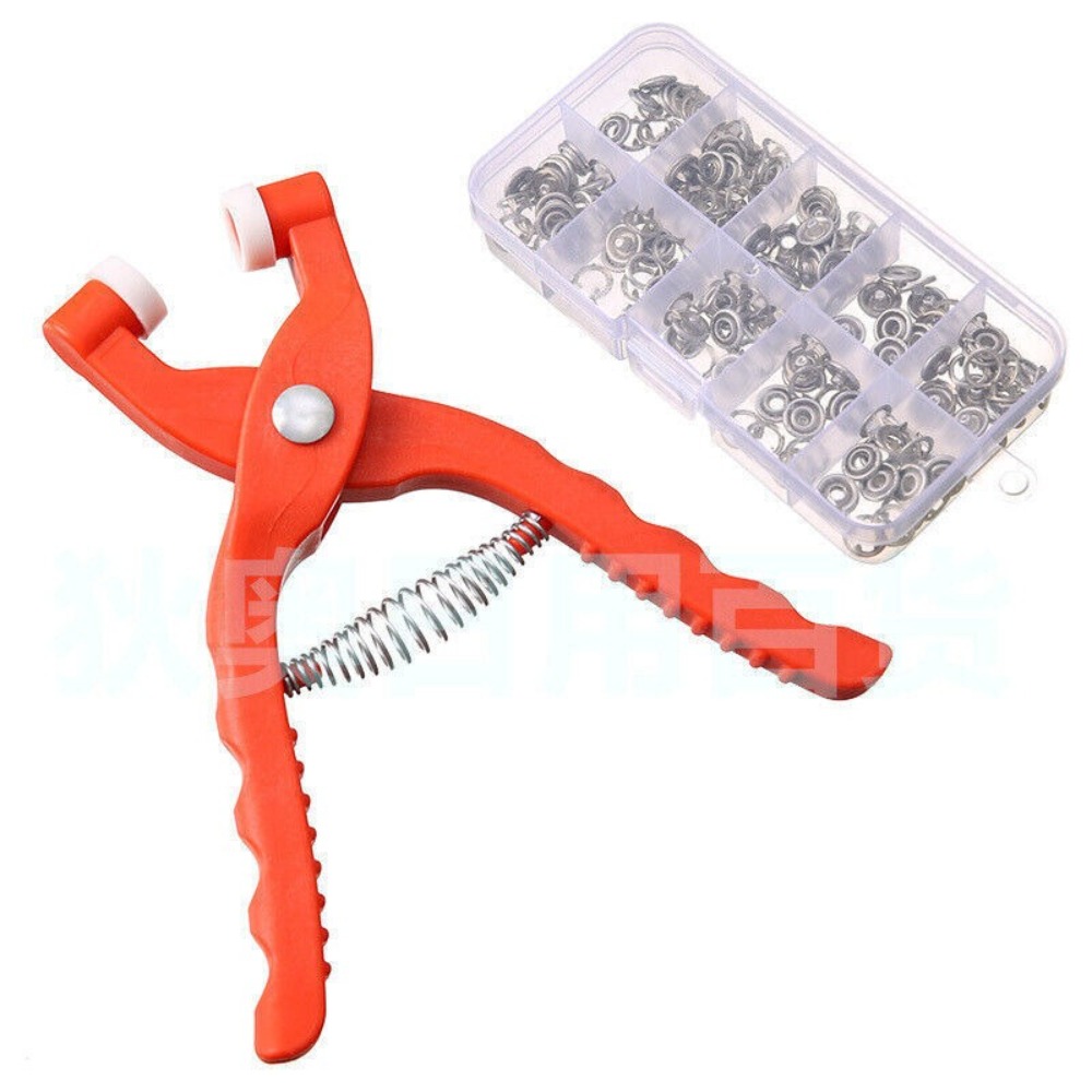 Snap Fastener Setter - Krimptang Eye Snapper Haakgereedschap Installatiegereedschap Handgereedschap