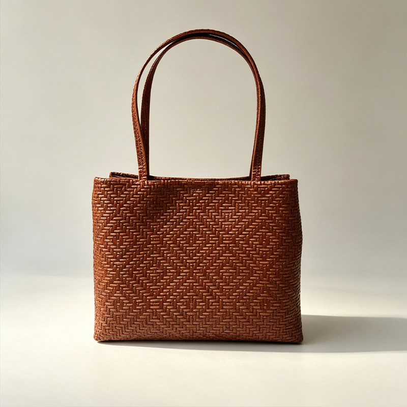 Leatherwork Workshop - Mendy Echt Leder Geweven Print Grain
