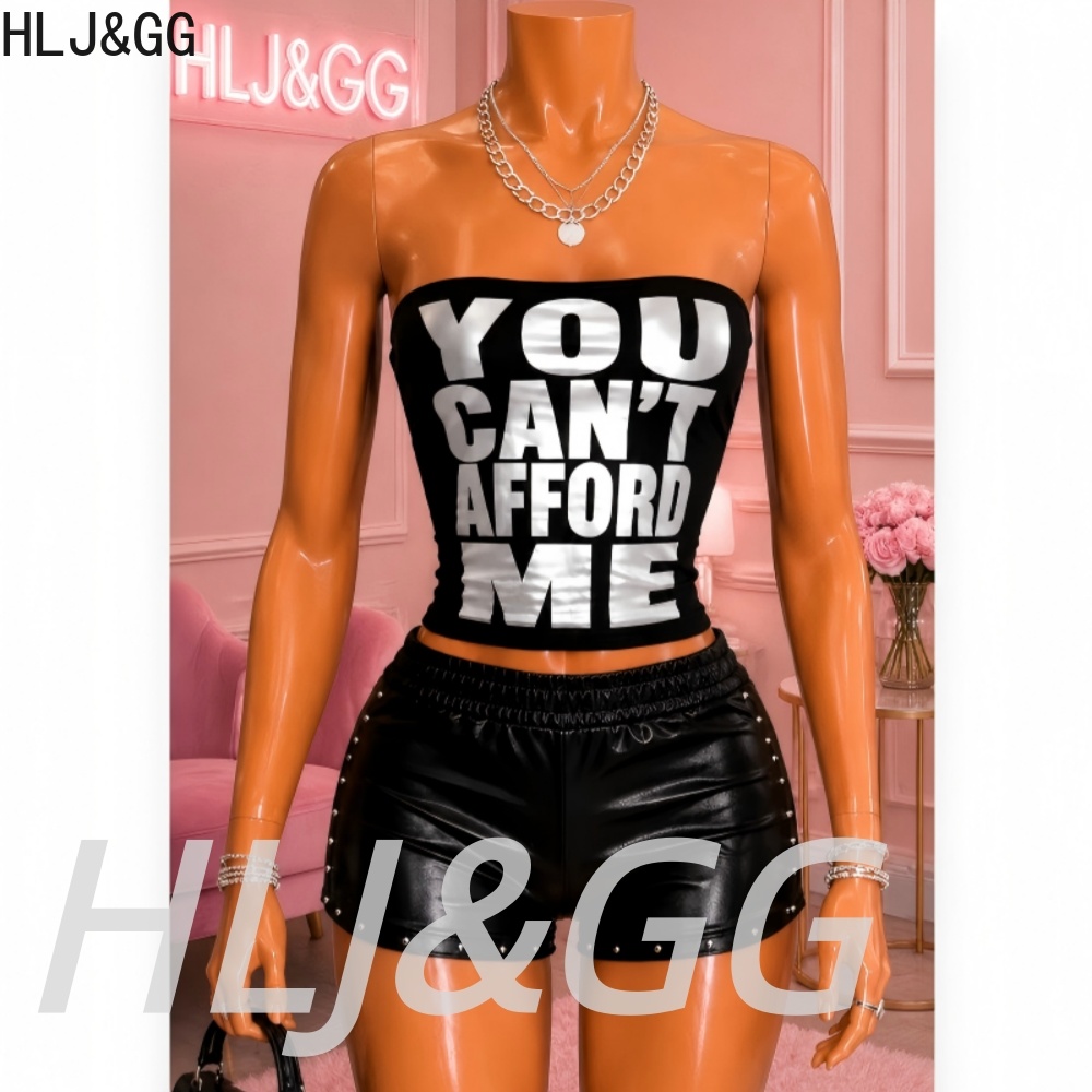 Leatherwork Rivets - HLJ&GG Mode Lederen Shorts Met Klinknagels