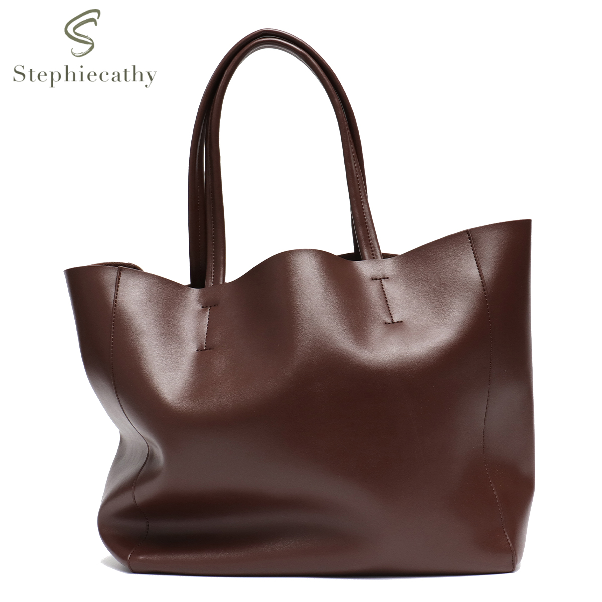 Leatherwork Workshop - Grote Capaciteit Draagtas Voor Vrouwen Mode