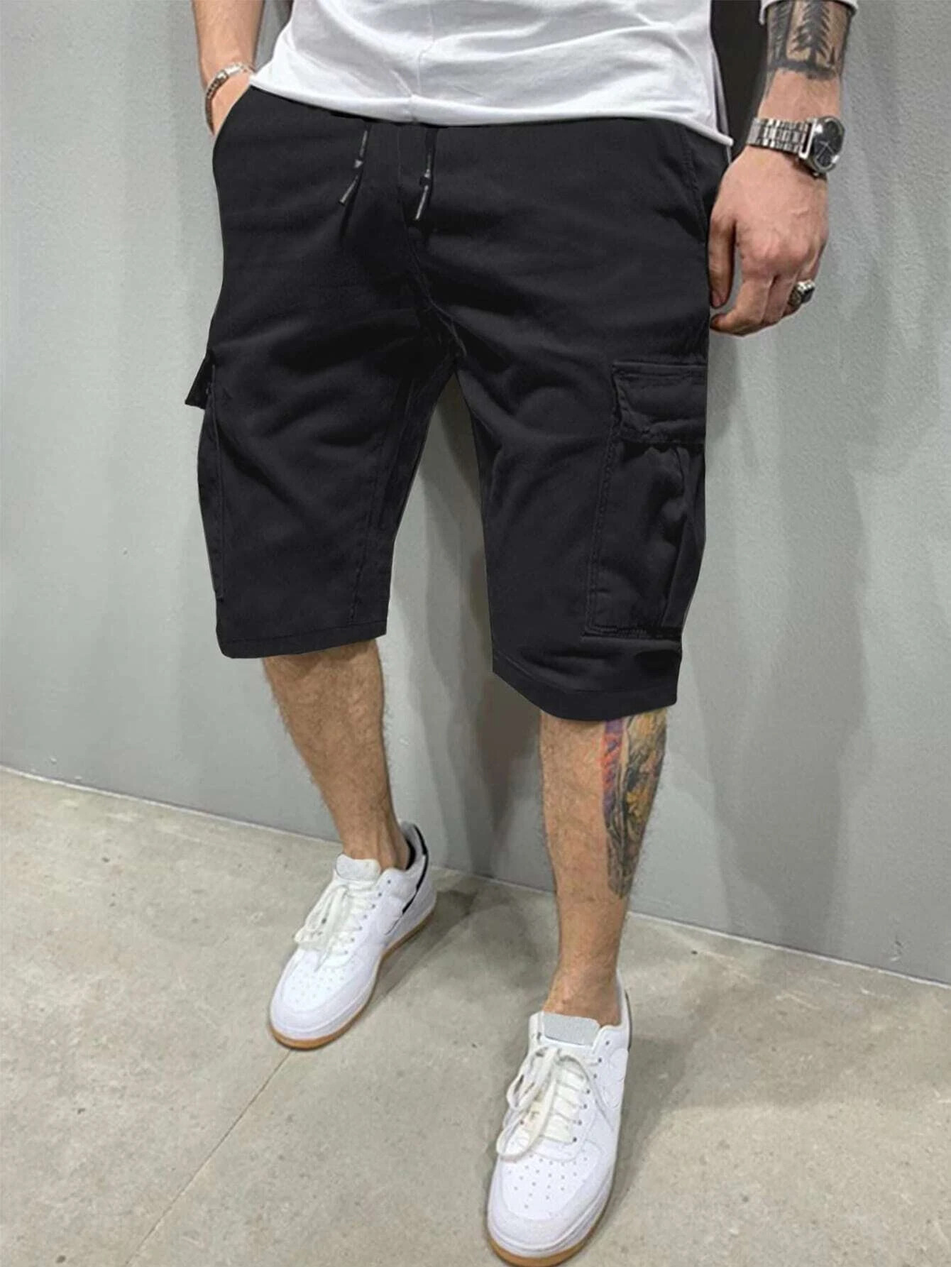 Zomerse cropped herenbroeken,  - Leather Work Pants recensie en prijs