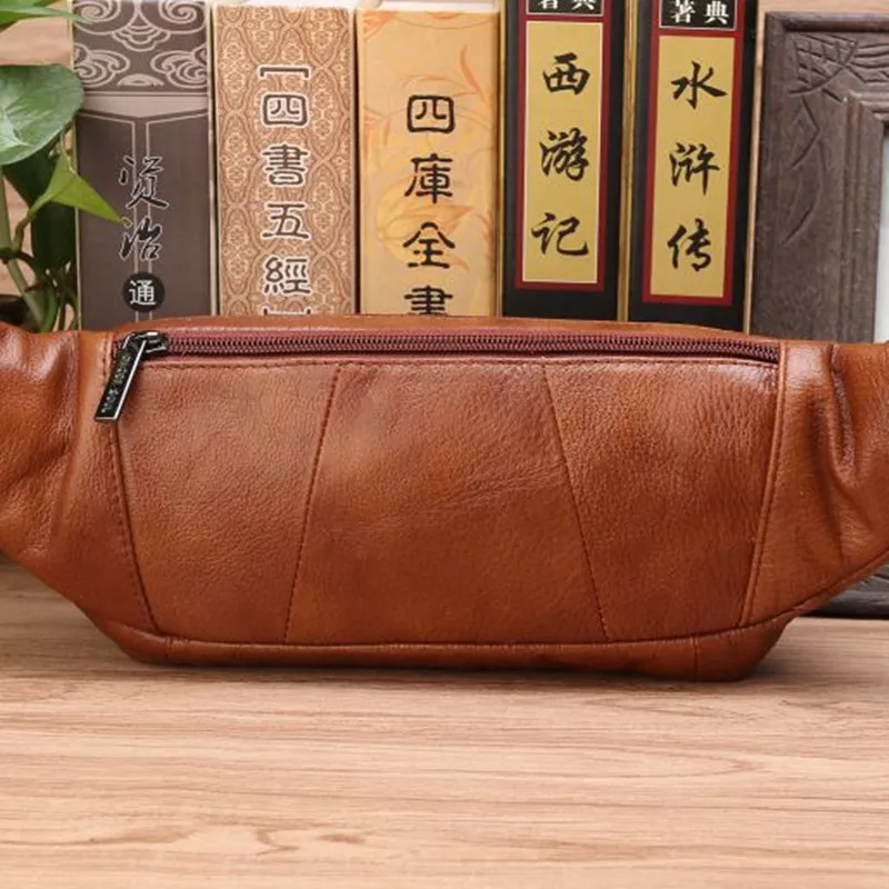 Herentas van echt leer, heupta - Leatherwork Belt recensie en prijs