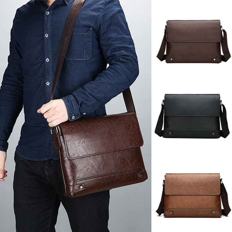 Aktetas voor heren PU lederen  - Leather Work Bag Laptop recensie en prijs