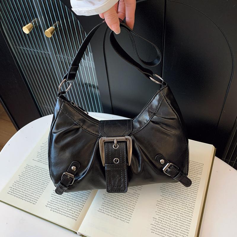 Y2K Retro Geplooide Lederen Sc - Leatherwork Workshop recensie en prijs