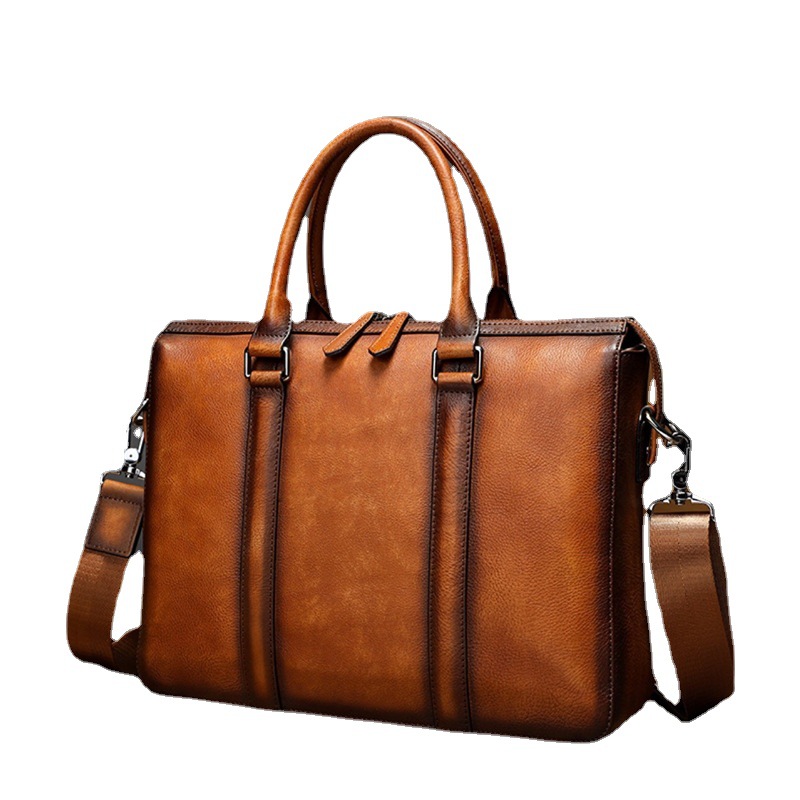 YETTIES Business Aktetas van V - Leather Work Bag Laptop recensie en prijs