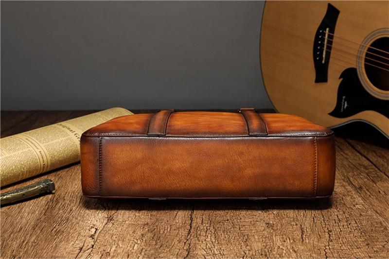 YETTIES Business Aktetas van V - Leather Work Bag Laptop recensie en prijs