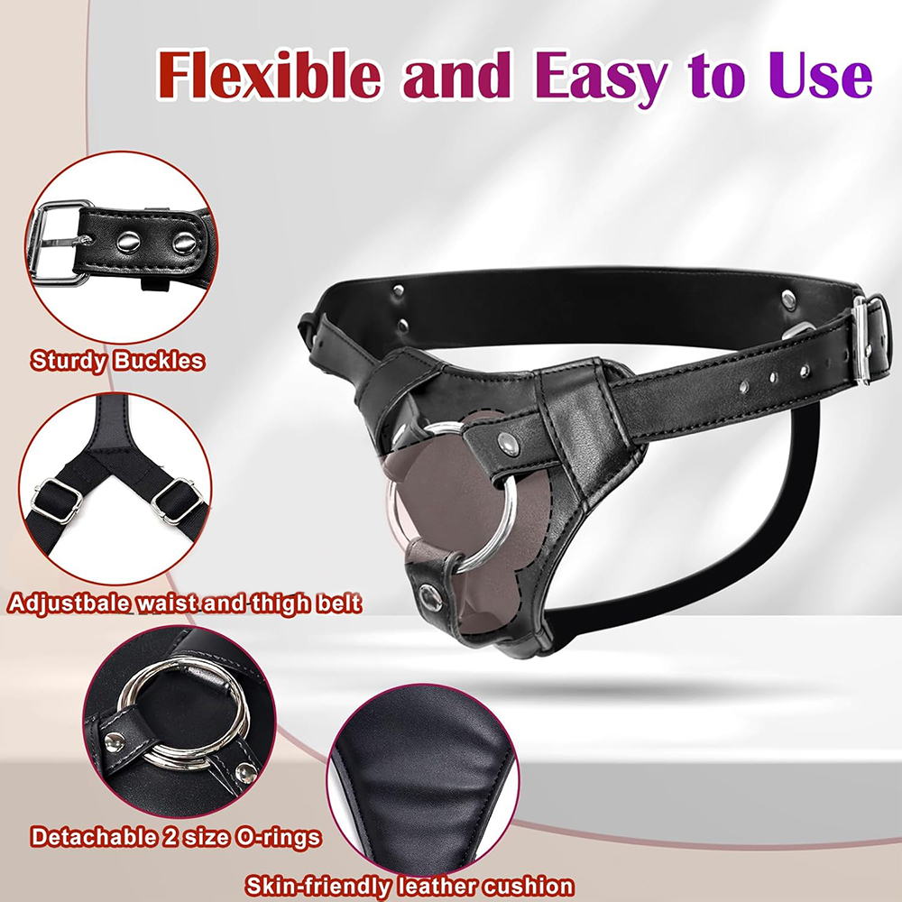 Strap-on dildo harnas, adult s - Leatherwork Belt recensie en prijs