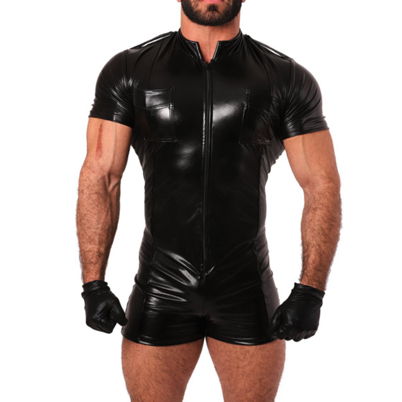 Fetish Latex Heren Wetlook Kor - Leather Work Pants recensie en prijs
