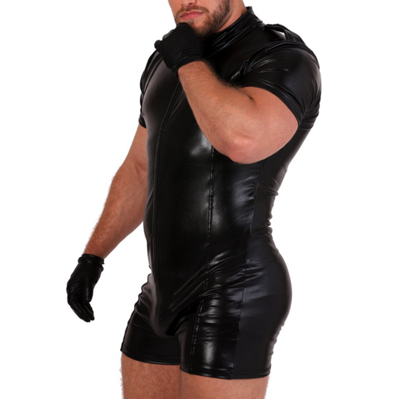 Fetish Latex Heren Wetlook Kor - Leather Work Pants recensie en prijs