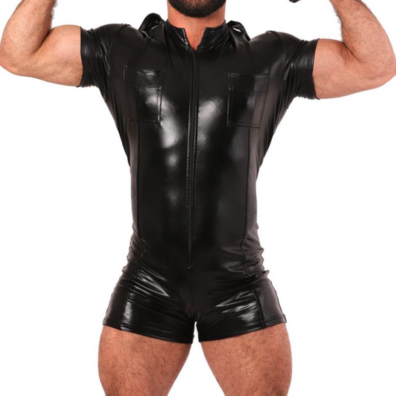 Fetish Latex Heren Wetlook Kor - Leather Work Pants recensie en prijs