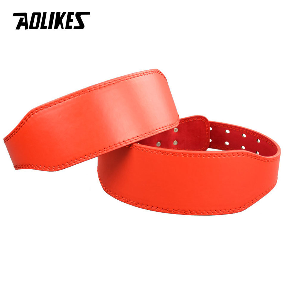 AOLIKES Nieuwe brede gewichthe - Leather Workout Belt recensie en prijs