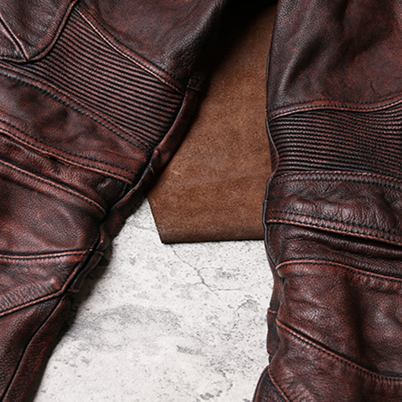 2022 Vintage Bruin Mannen Bike - Leather Work Pants recensie en prijs