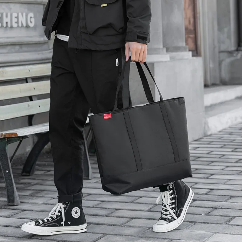 Herenhandtas Japanse Tote Oxfo - Leather Work Bag Laptop recensie en prijs