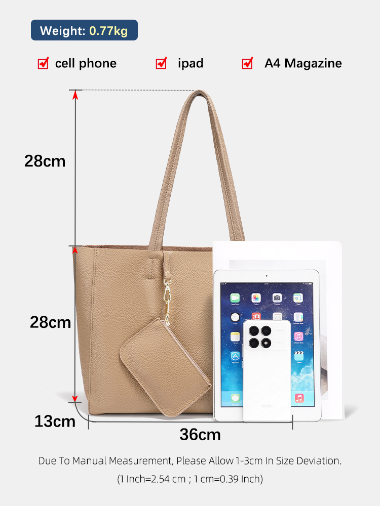 Zency Echt Lederen Grote Tote  - Leatherwork Workshop recensie en prijs