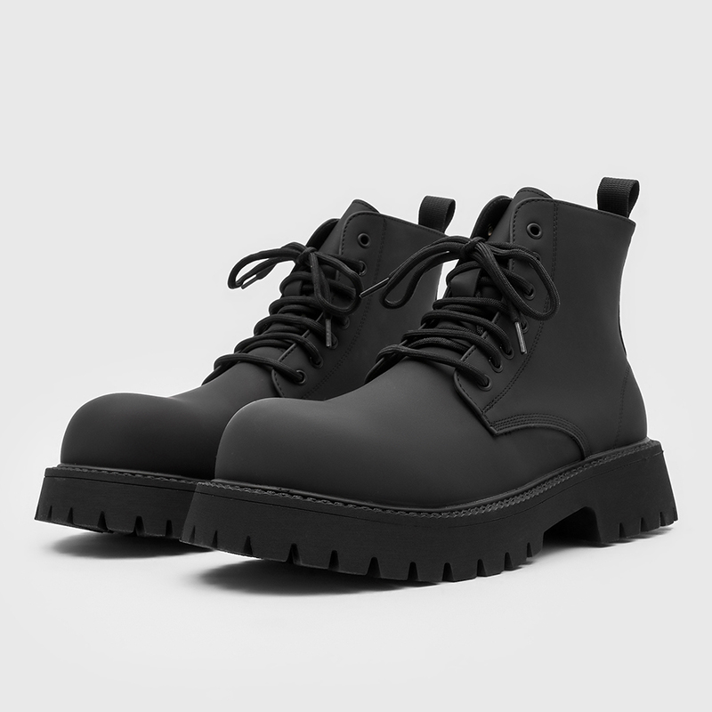 Maat 38-46, zwarte hoge combat - Leatherwork Designs recensie en prijs