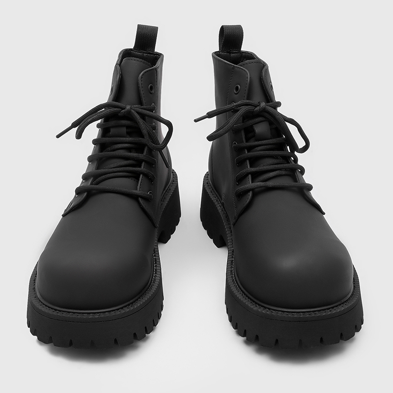 Maat 38-46, zwarte hoge combat - Leatherwork Designs recensie en prijs