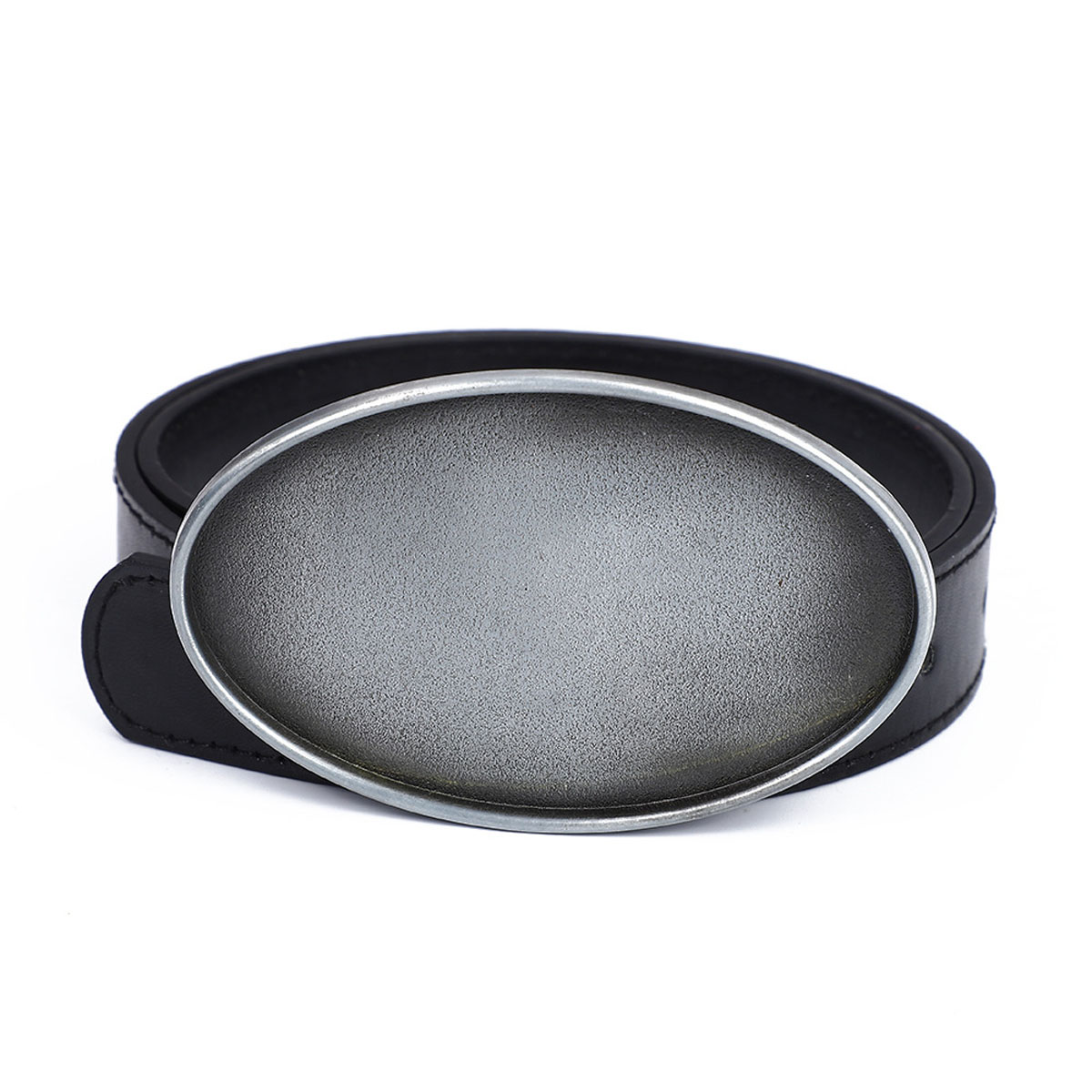Ovale riemgesp met matte zandk - Belt Buckle Blank recensie en prijs