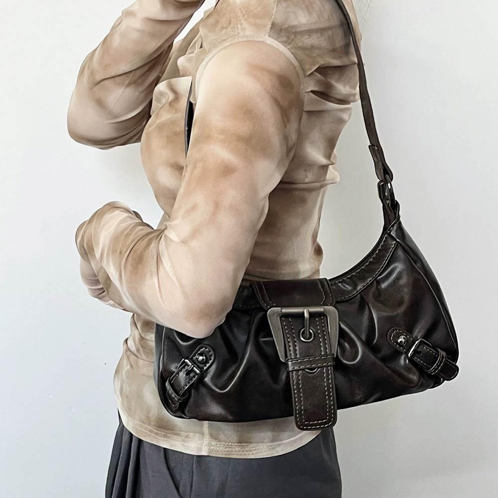 Y2K Retro geplooide hobo schou - Leatherwork Workshop recensie en prijs
