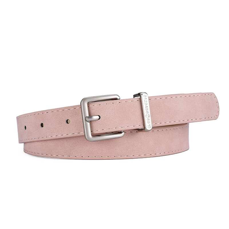 Damesriem Mode Pin-gesp Dunne  - Leather Work Pants recensie en prijs