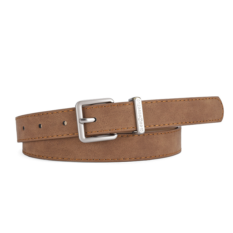 Damesriem Mode Pin-gesp Dunne  - Leather Work Pants recensie en prijs