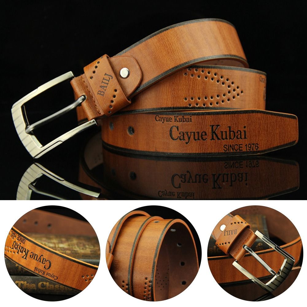 Duurzame cowboyleren riem, cas - Leather Work Pants recensie en prijs