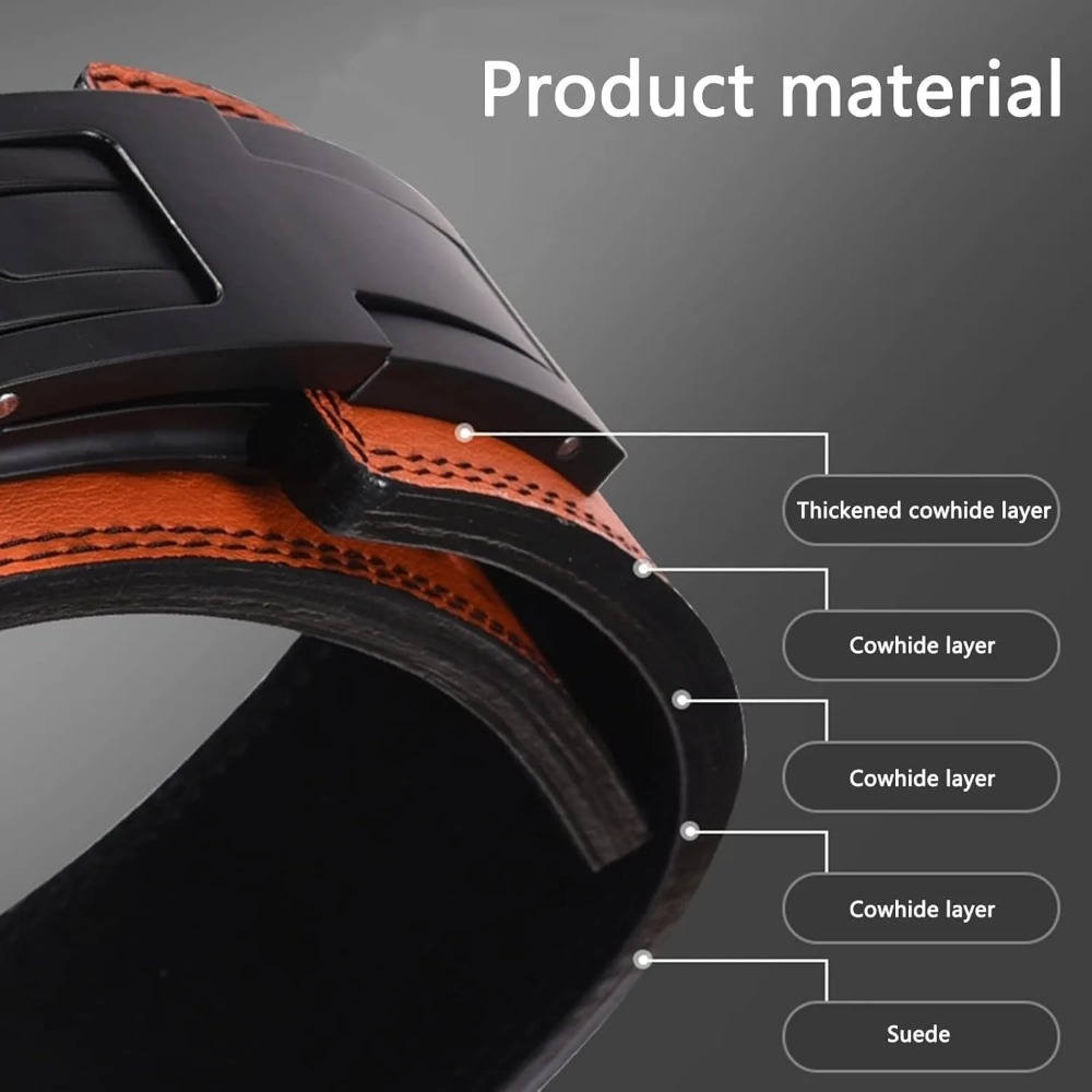 Echt lederen gewichthefriem me - Leather Workout Belt recensie en prijs