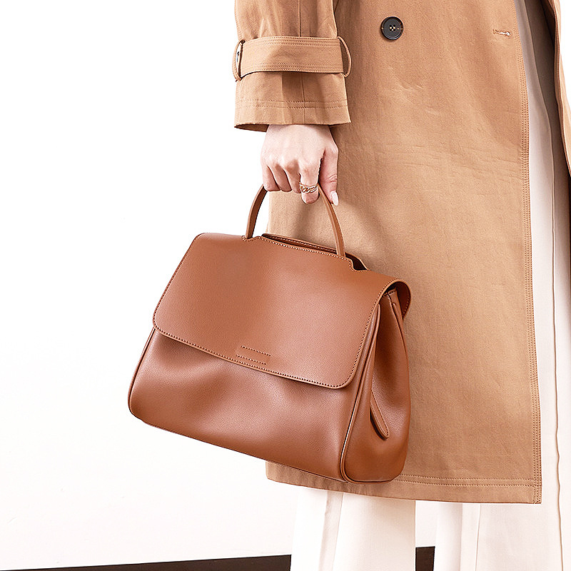 сумка luxe tote-tas voor dames - Leatherwork Workshop recensie en prijs