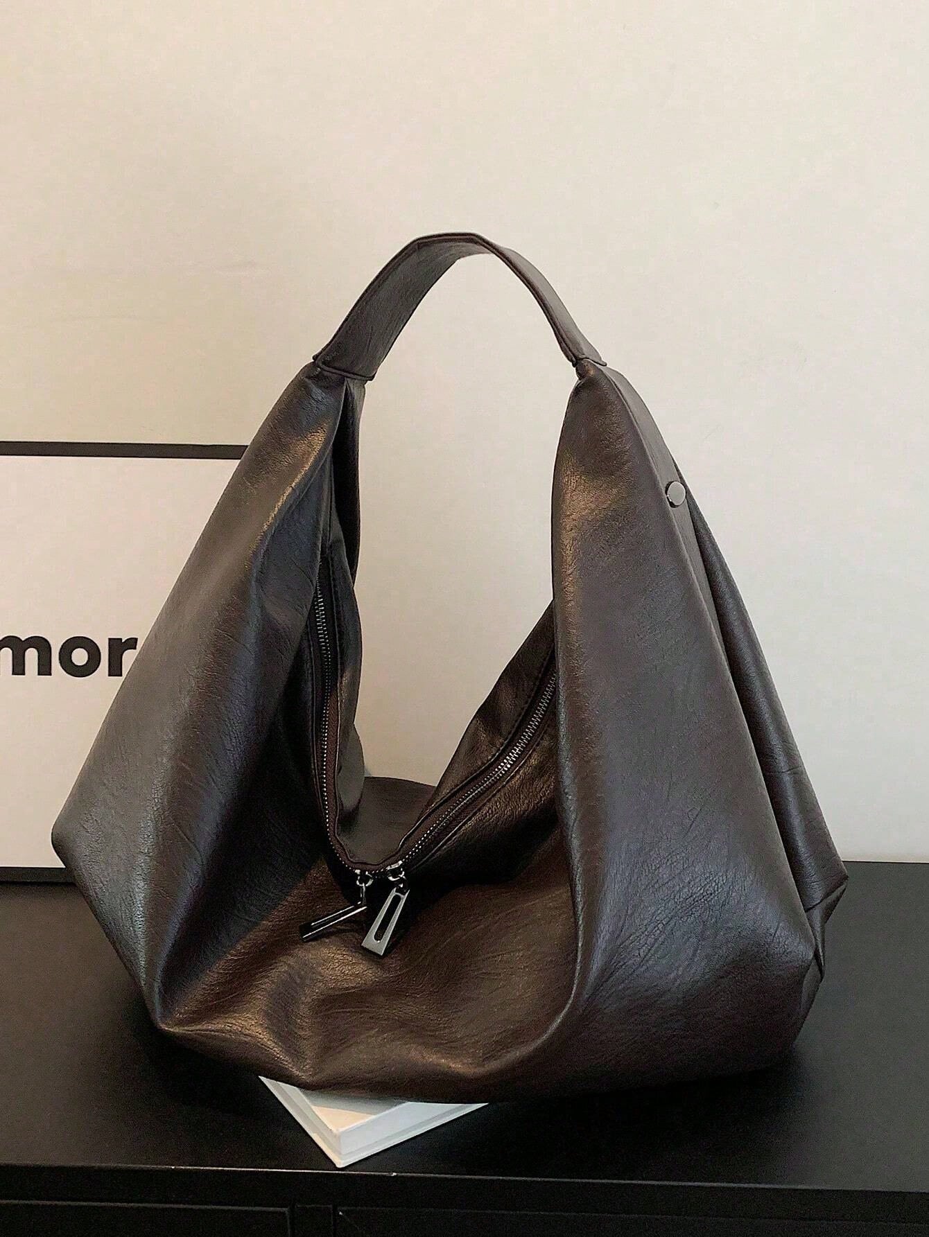 Vintage handtas van PU-leer me - Leatherwork Workshop recensie en prijs