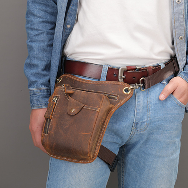 Vintage Pu Lederen Heuptas Dro - Leatherwork Belt recensie en prijs