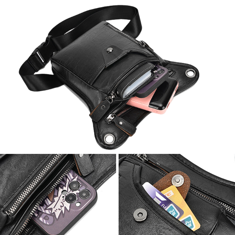 Vintage Pu Lederen Heuptas Dro - Leatherwork Belt recensie en prijs