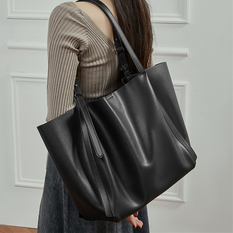 HIFASHION Grote Echt Lederen T - Leather Work Bag Laptop recensie en prijs