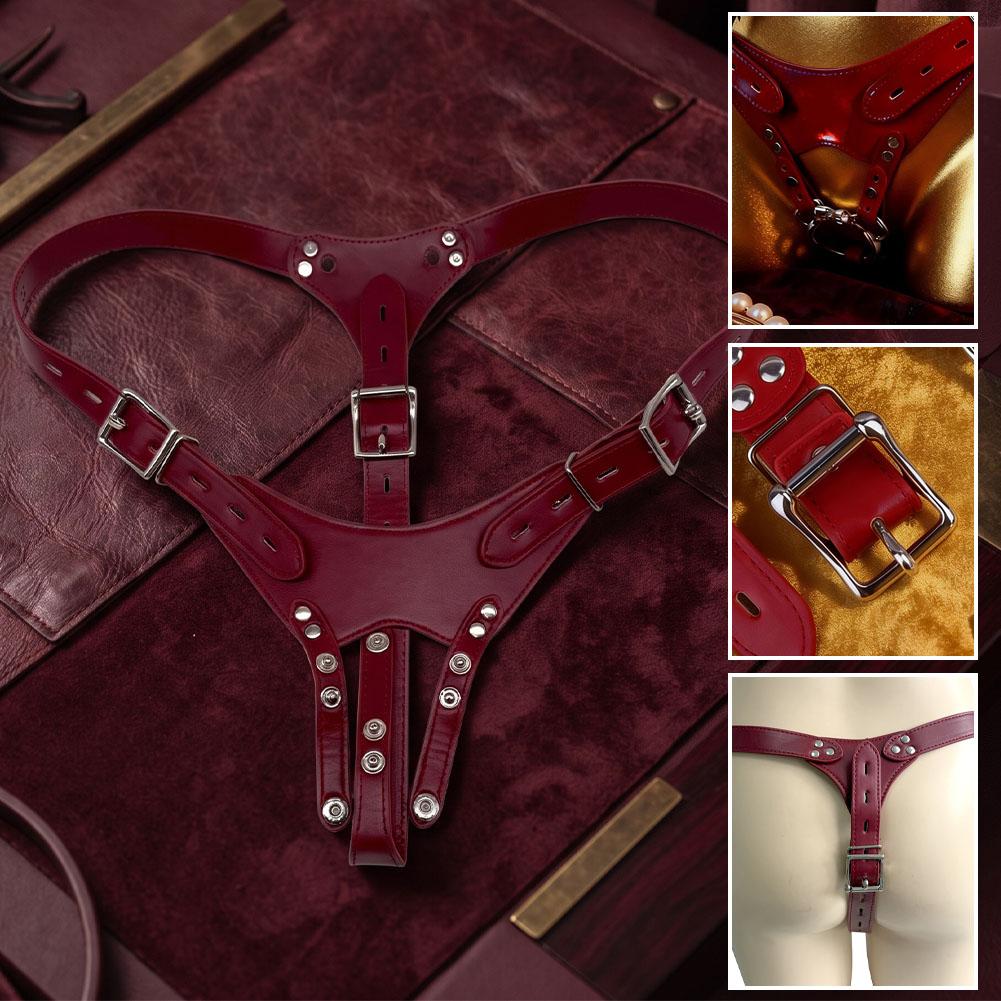 PU Lederen Kuischheidsgordel S - Leatherwork Belt recensie en prijs