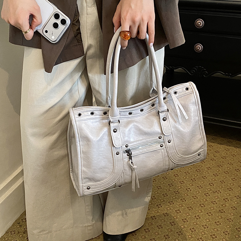 Motorhandtas Retro Dames Schou - Leatherwork Workshop recensie en prijs