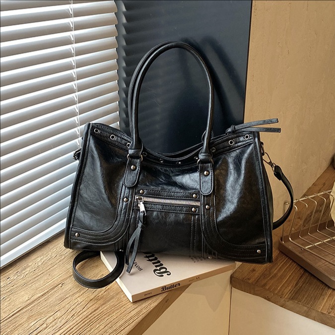 Motorhandtas Retro Dames Schou - Leatherwork Workshop recensie en prijs