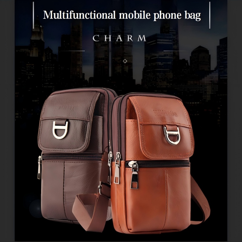Leren heuptas voor heren - Gro - Leather Work Bag Laptop recensie en prijs